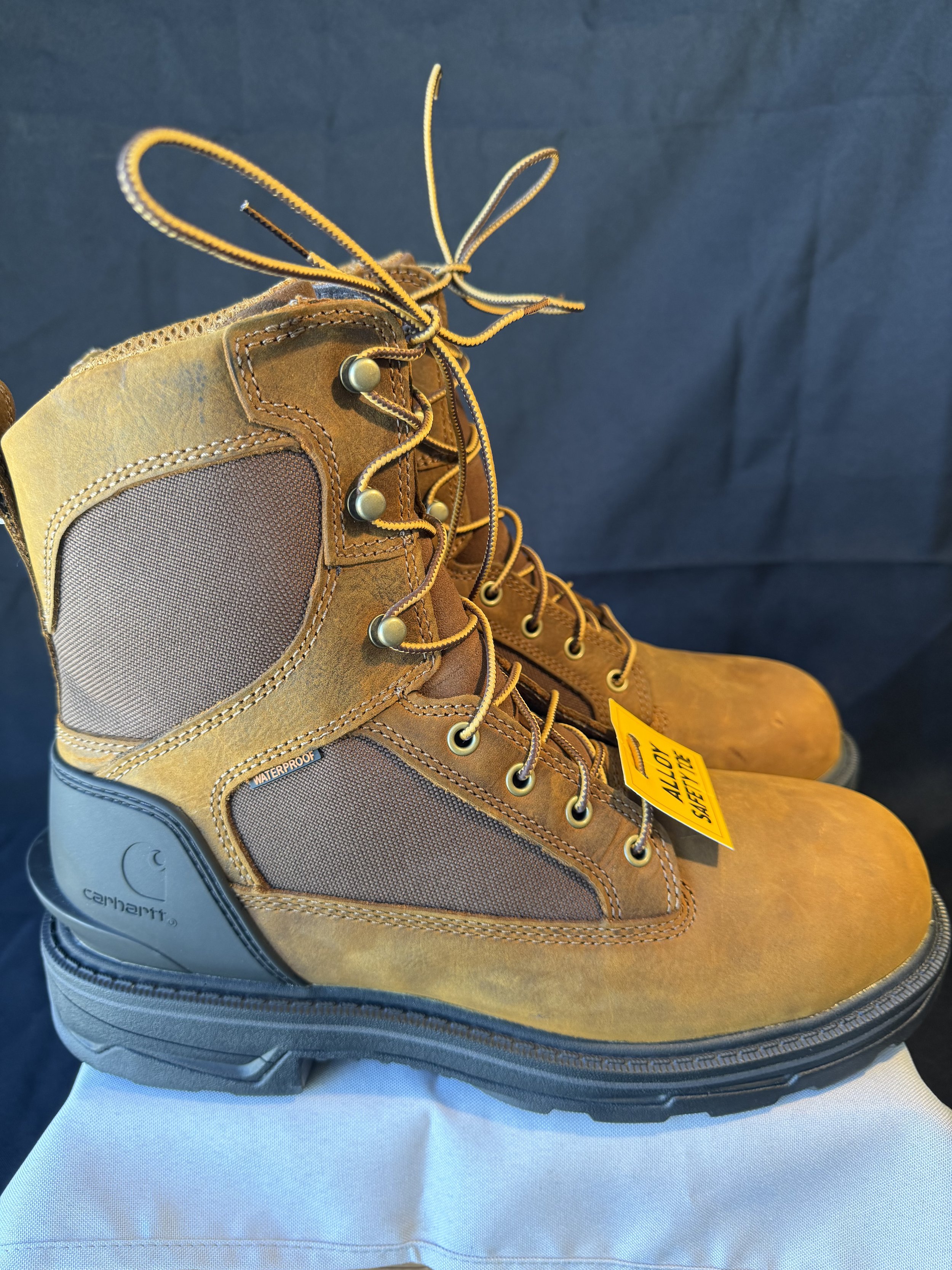 Carhartt Ironwood 8" Waterproof Alloy Toe Work Boots (Size 10) - New with Tags
