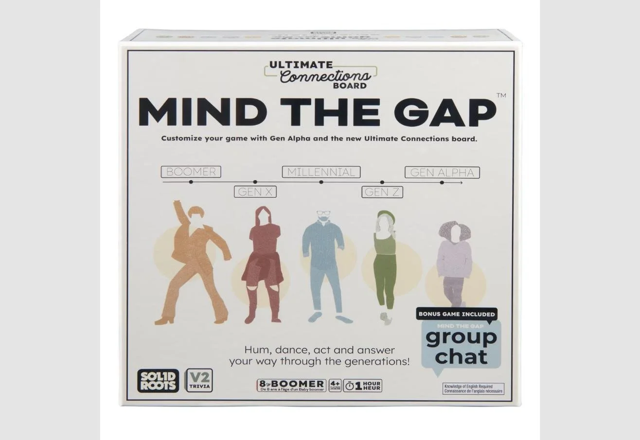 Spin Master Games; SolidRoots Spin Master Games Mind the Gap Connections Board Game