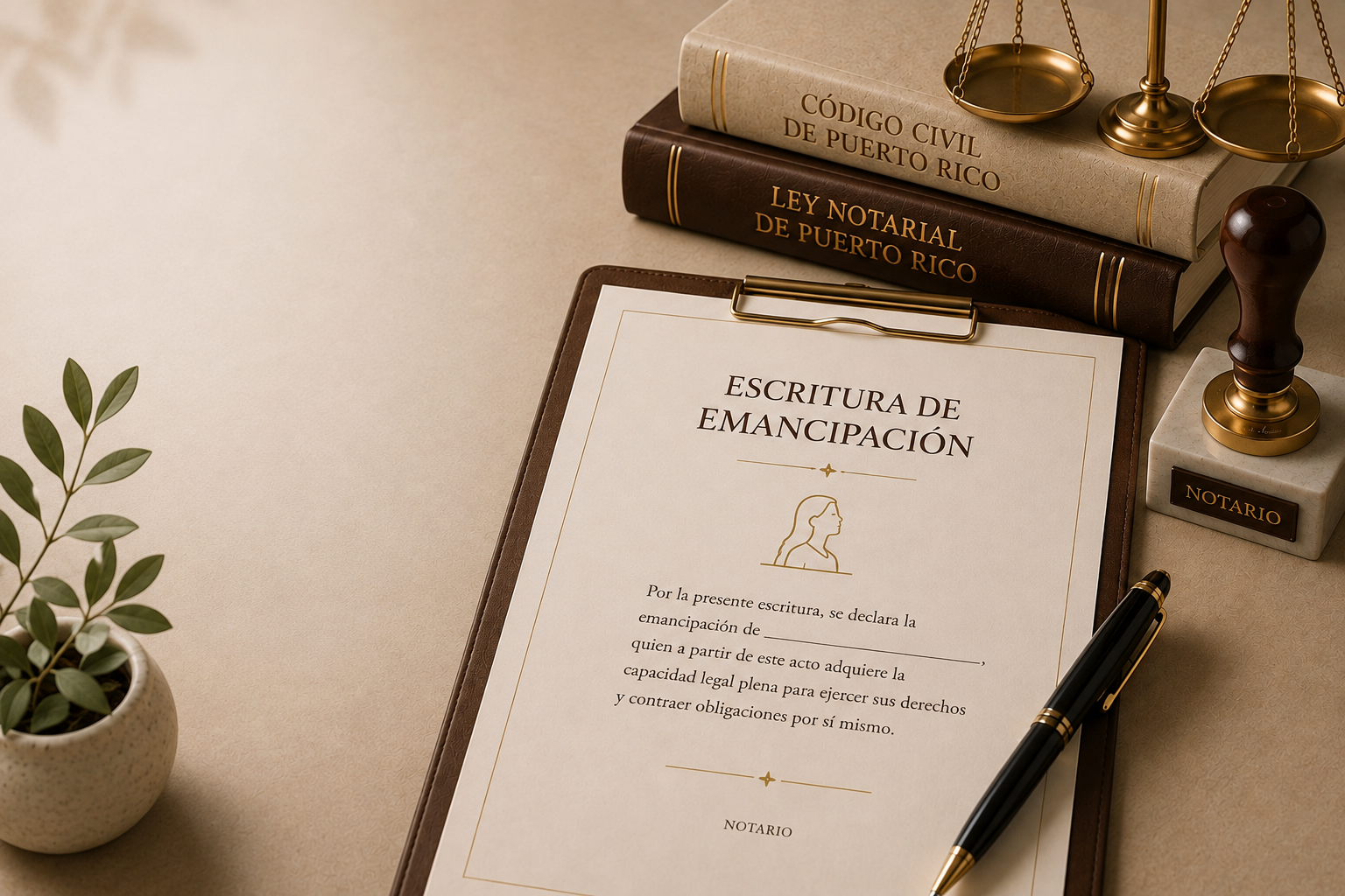 Escritura de Emancipación