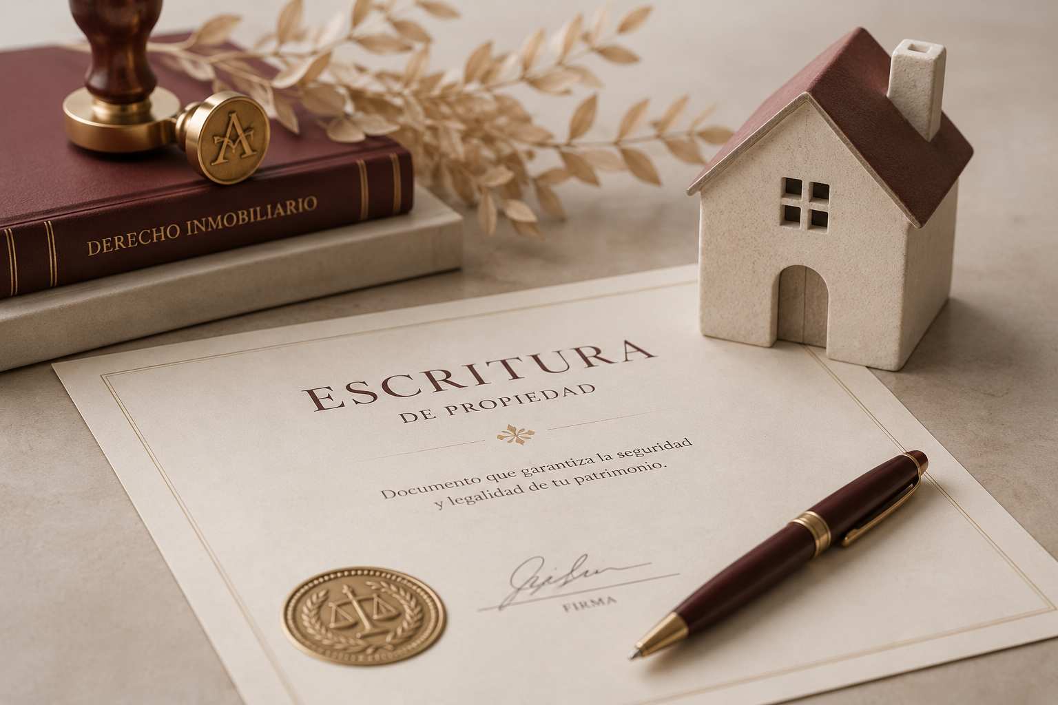 Escritura de Hogar Seguro