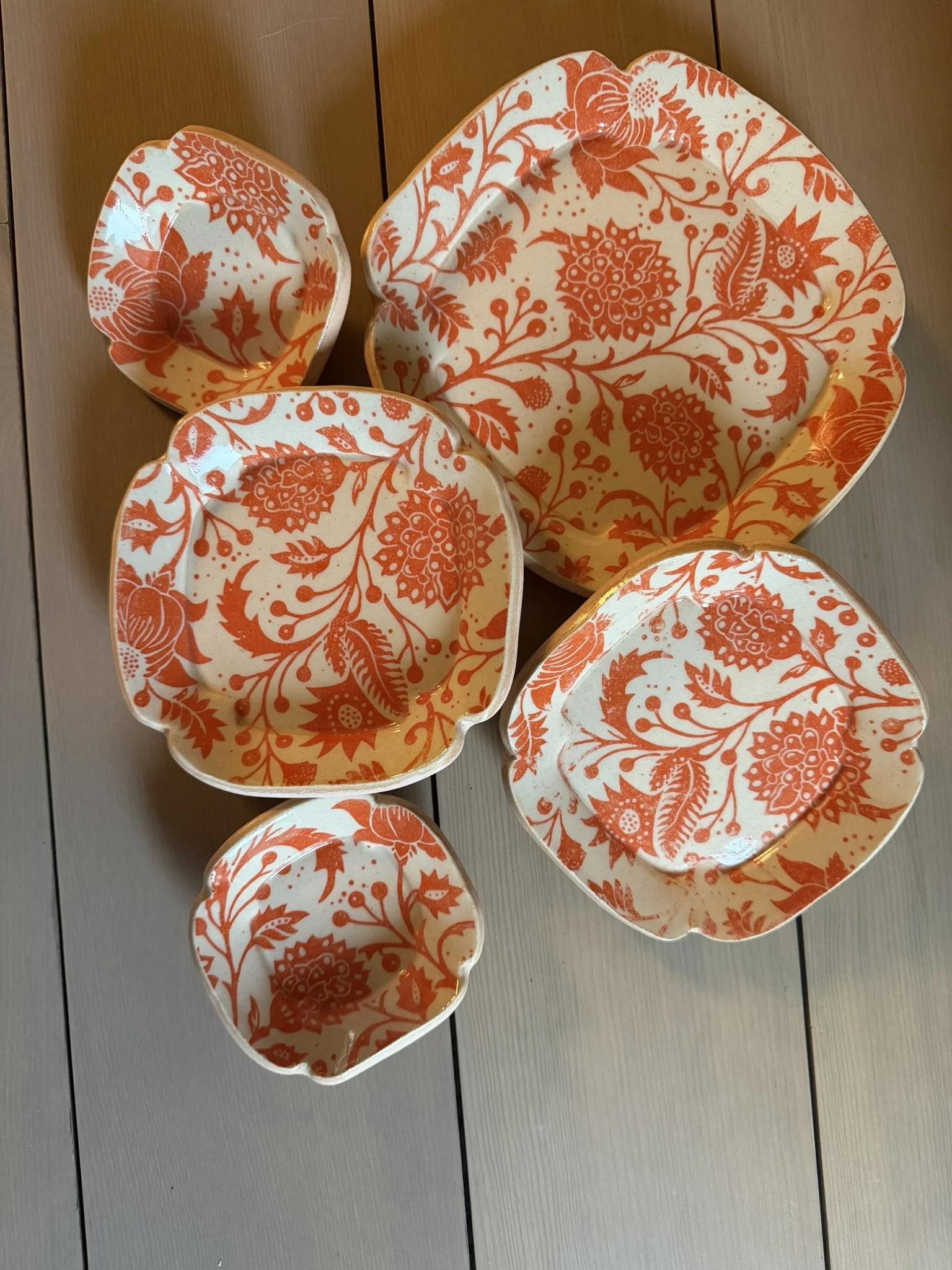 The Clementine Five-Piece Dish Set