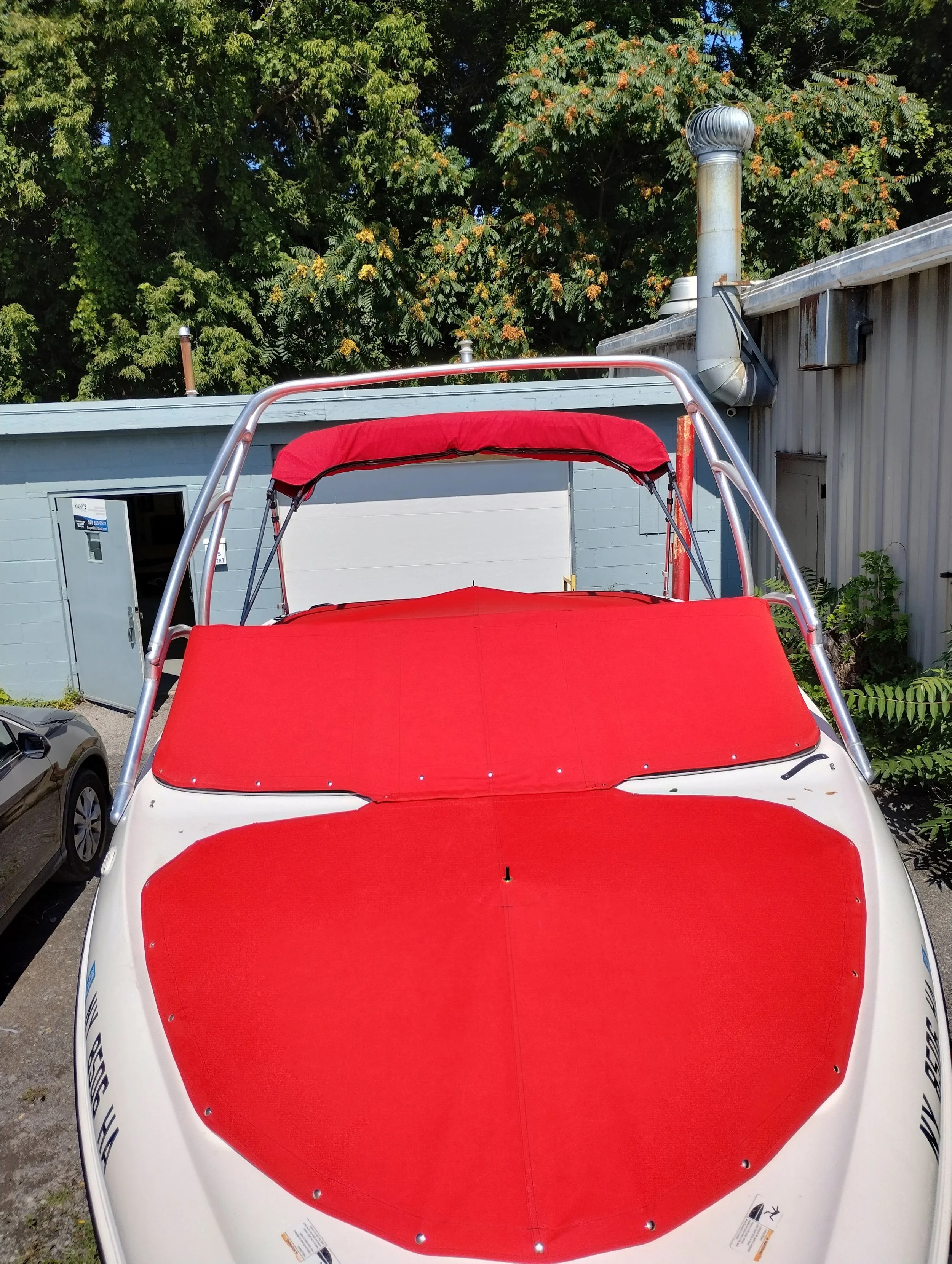 Boat Bow cover and Cockpit cover