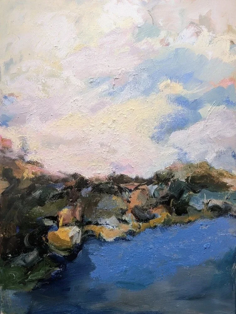 Coastal Abstraction ‐ Oil ‐ Canvas ‐ 40 x 30