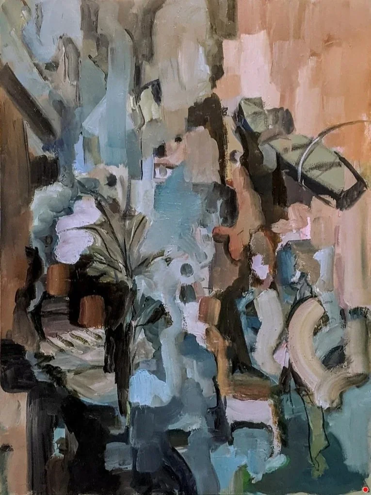 Abstraction ‐ Oil ‐ Canvas ‐ 40 x 30 ‐ Sold
