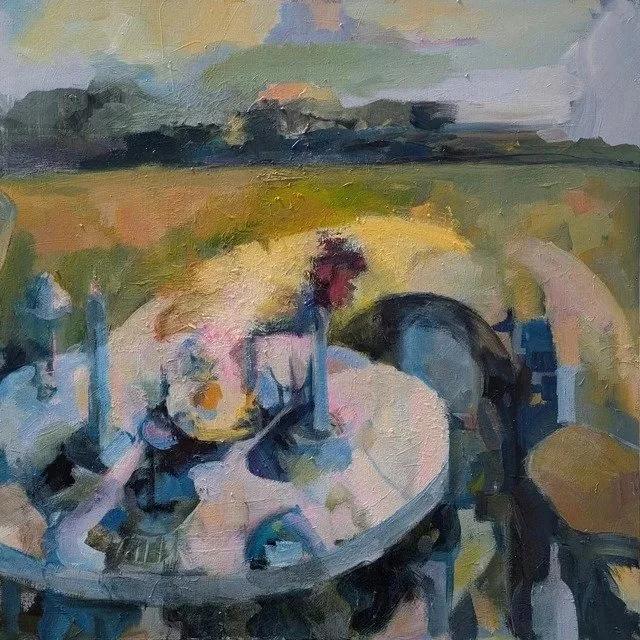 Al Fresco ‐ Oil ‐ Canvas ‐ 36 x 36