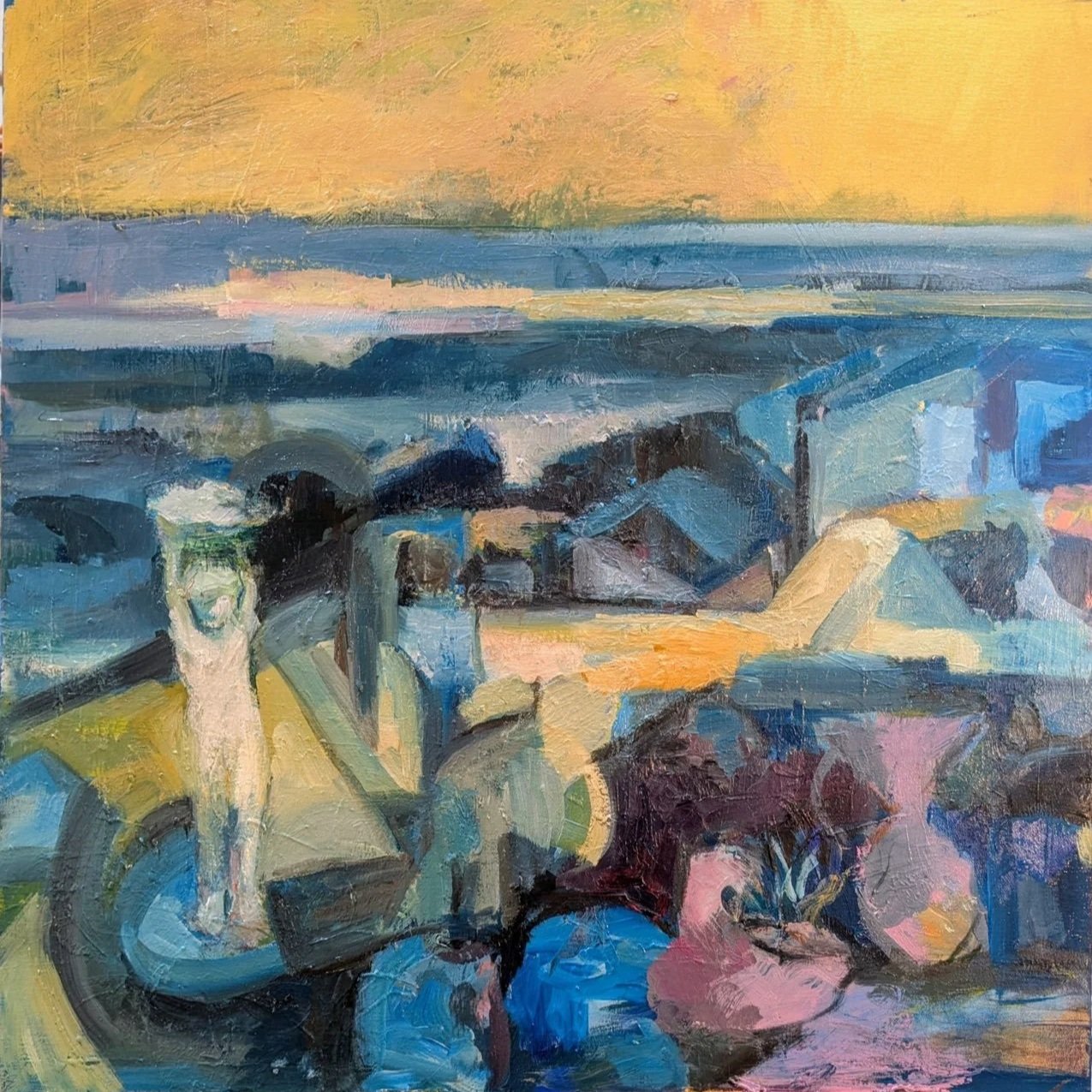Malibu ‐ Oil ‐ Canvas ‐ 30 x 30