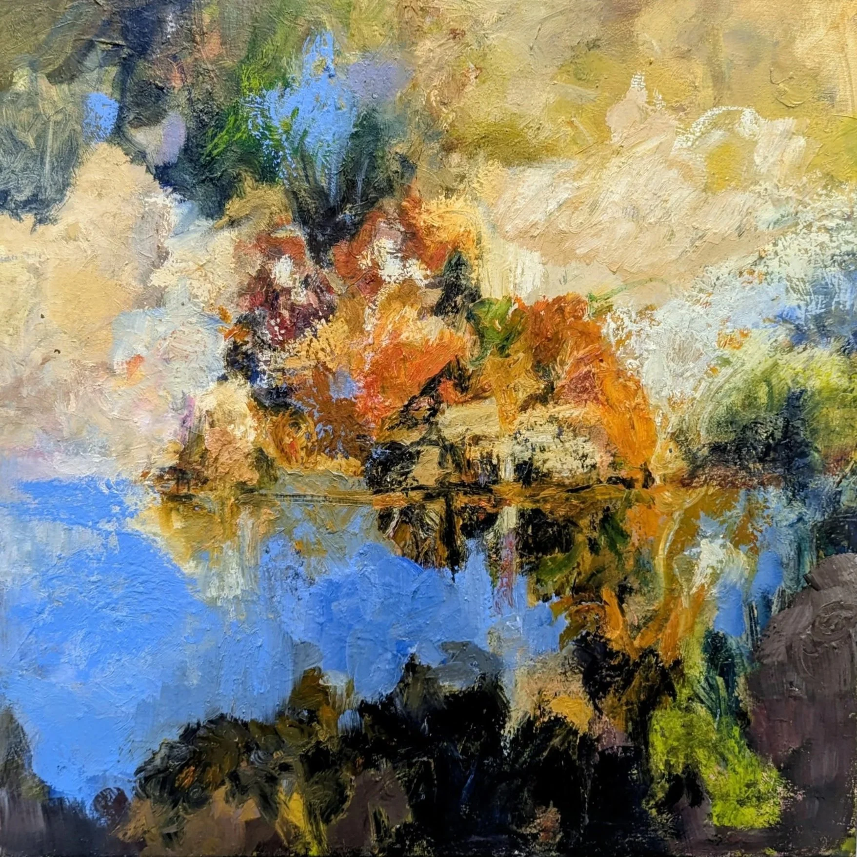 Reflections ‐ Oil ‐ Canvas ‐ 30 x 30