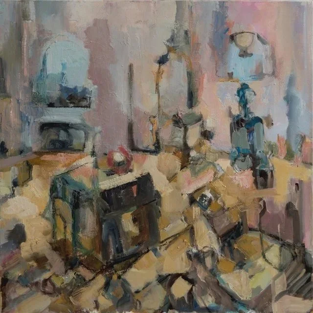 Living Room Within ‐ Oil ‐ Canvas ‐ 32 x 32