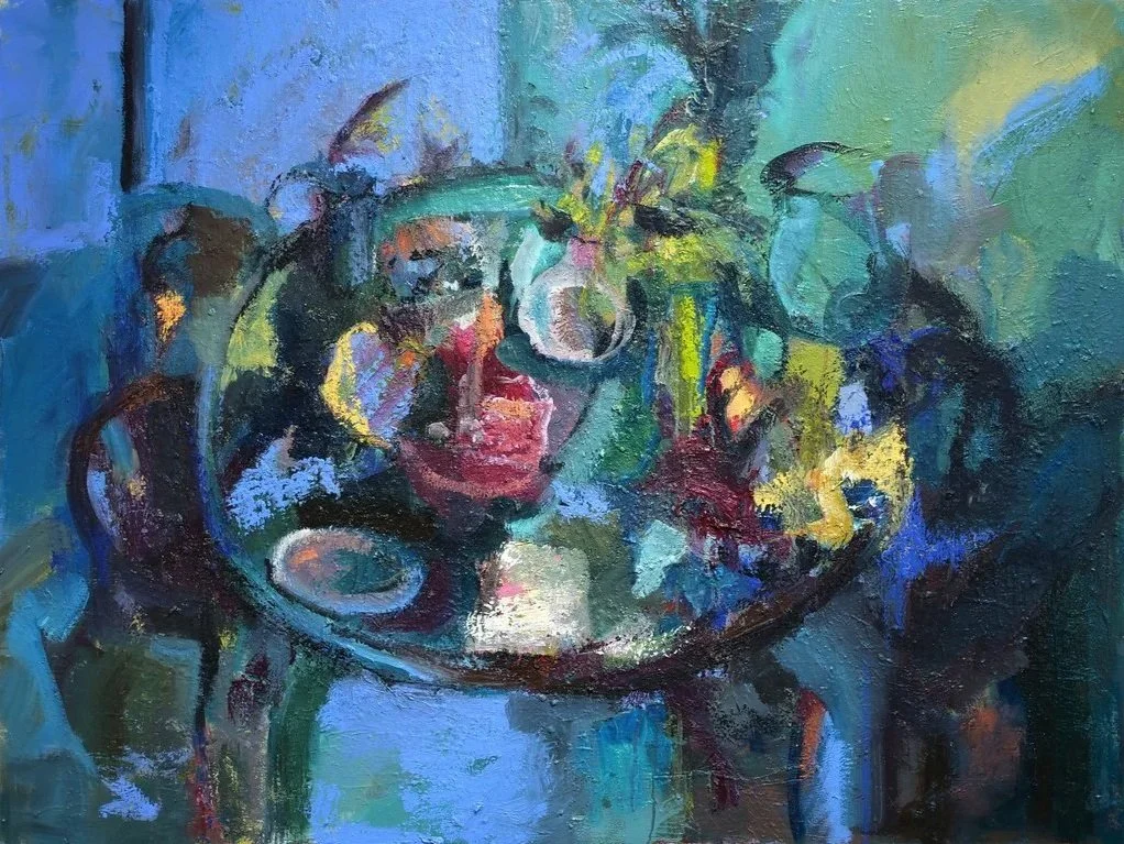 After the Dinner Party ‐ Oil ‐ Canvas ‐ 36 x 48