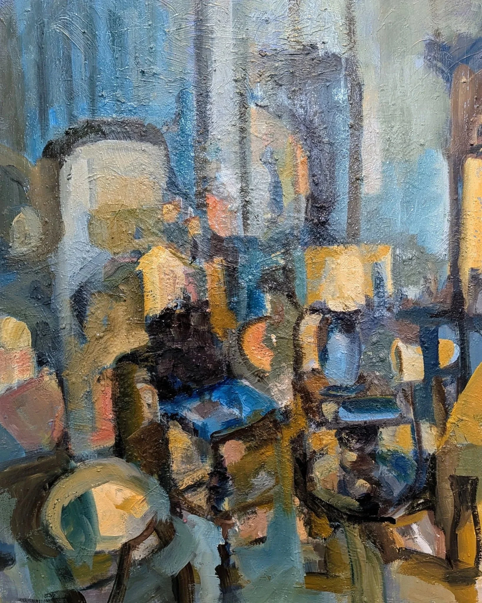 Interior Space ‐ Oil ‐ Canvas ‐ 30 x 24