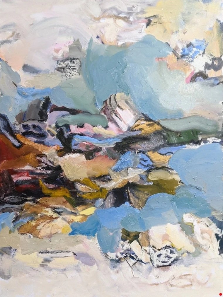 Relentless Tide ‐ Oil ‐ Canvas ‐ 40 x 30 ‐ Sold