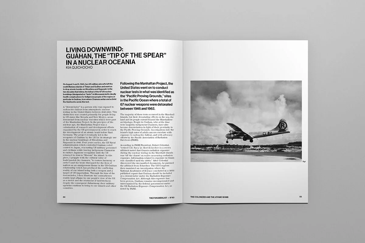 Living Downwind: Guåhan, the "Tip of the Spear" in a Nuclear Oceania