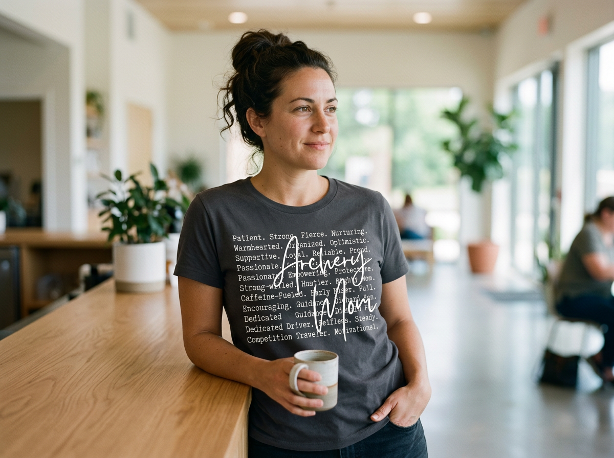 Empowering Archery Mom T-Shirt