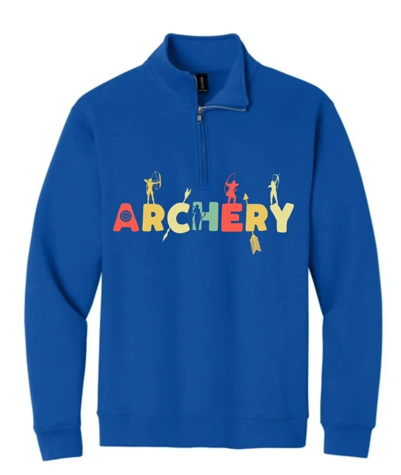 Vibrant Archery Quarter Zip Sweatshirt