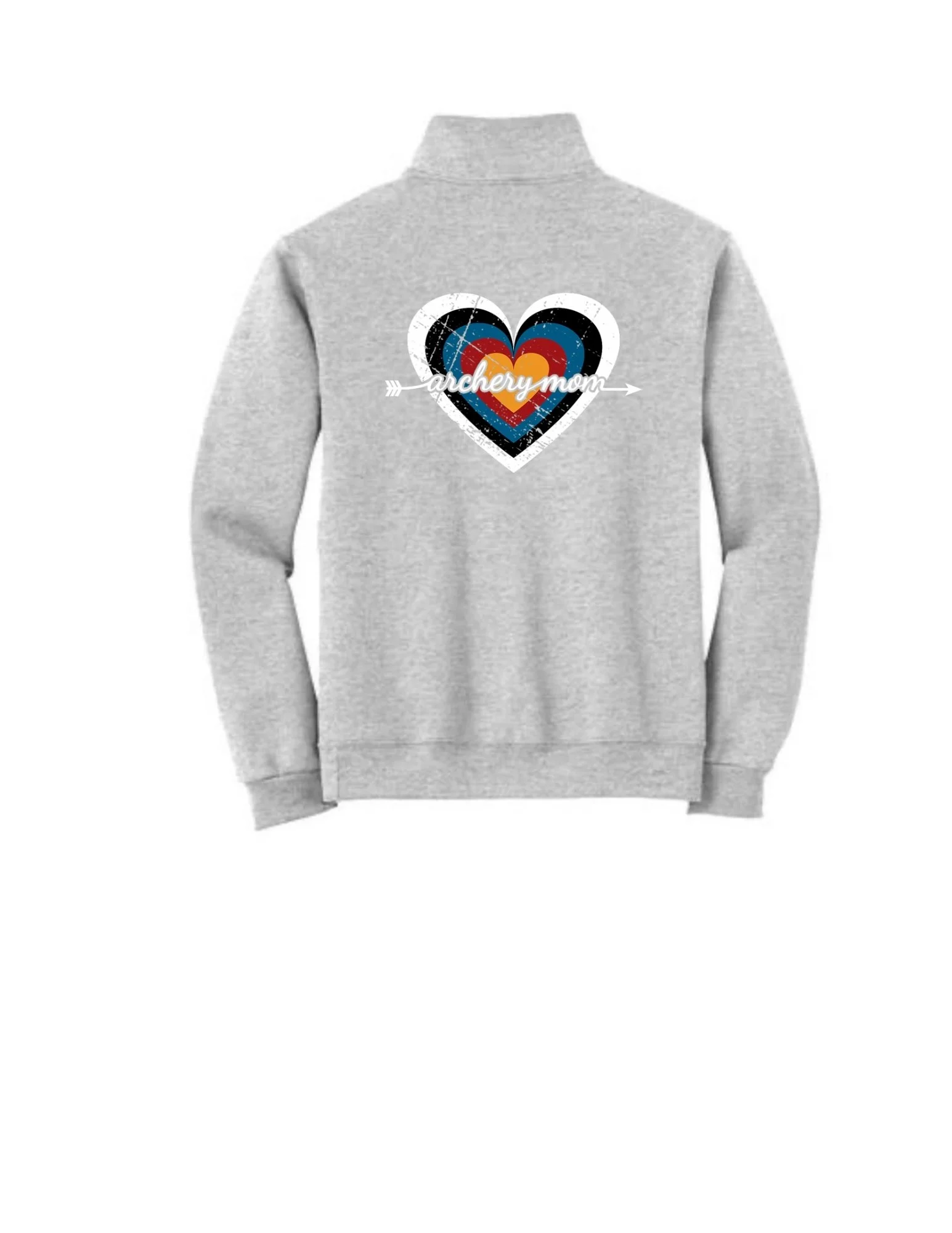 back of quarter zip with heart archery mom.jpg