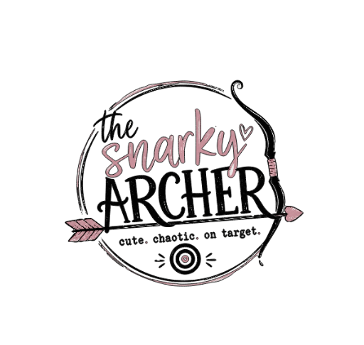 The Snarky Archer Logo Sticker