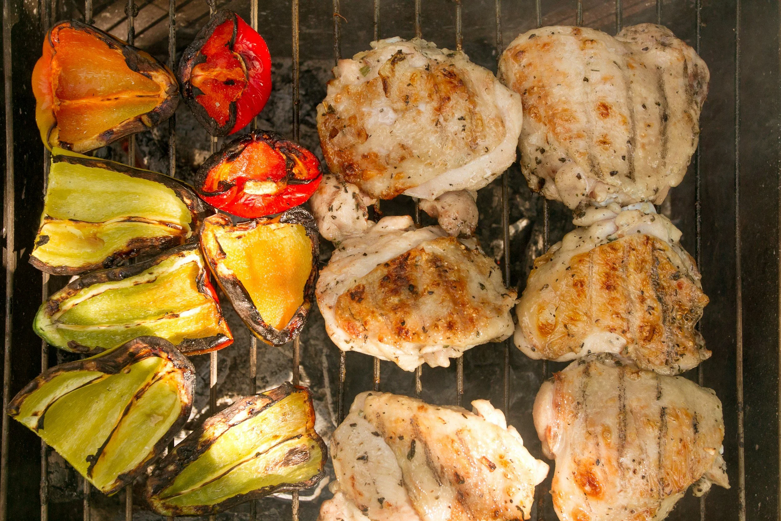 Citrus Garlic Chicken Thighs