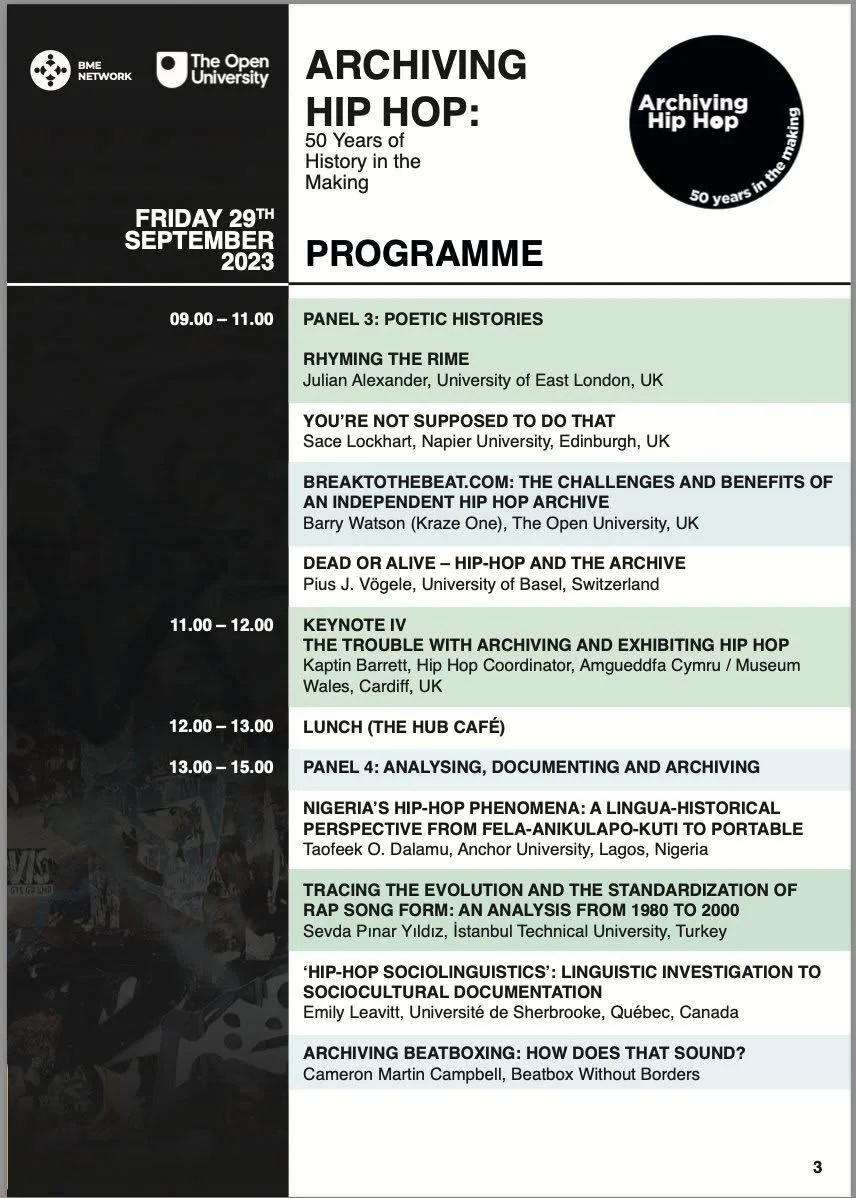 Research and Presentations