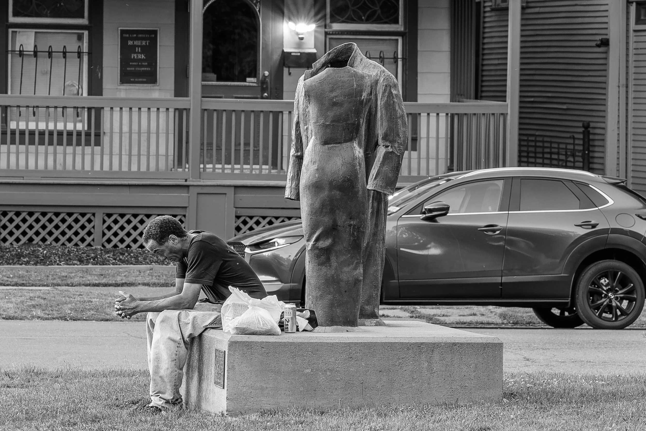 Contemplation on Bidwell Parkway