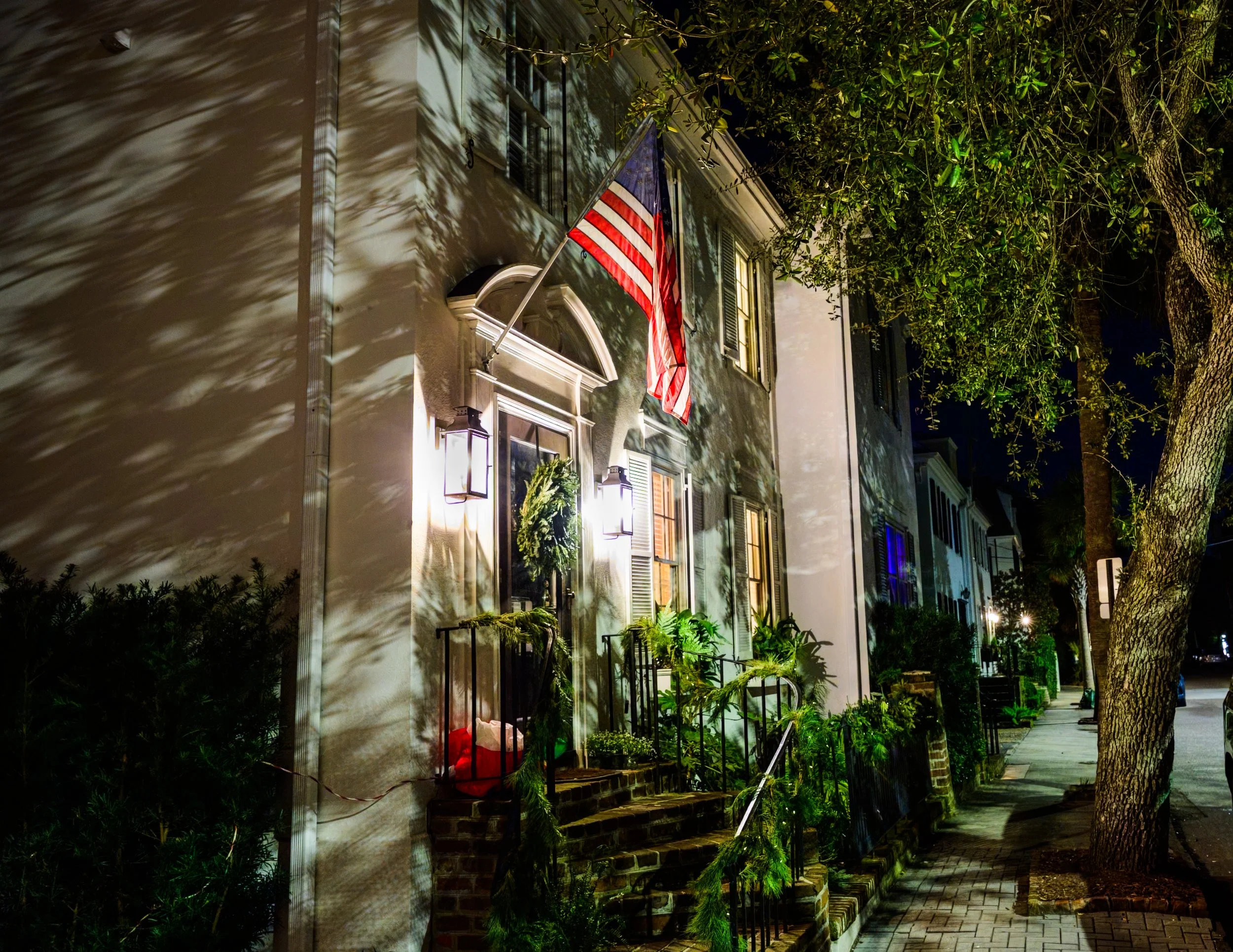 South Battery Street at Night