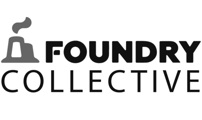 Logo for Foundry Collective with a stylized factory icon and the text 'Foundry Collective'.