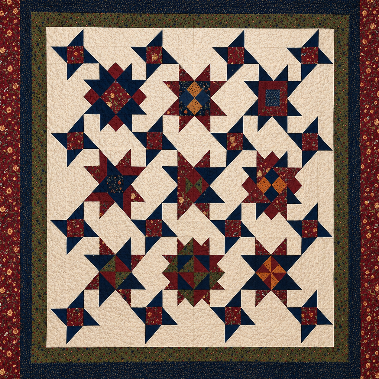 Colonial Star Quilt
