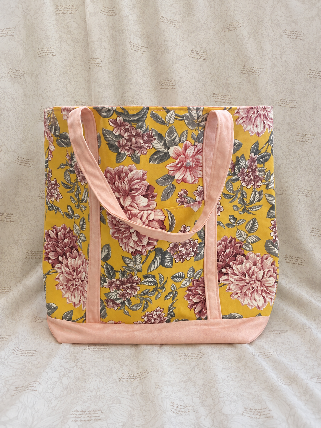 Golden Blush Garden Tote (Large)