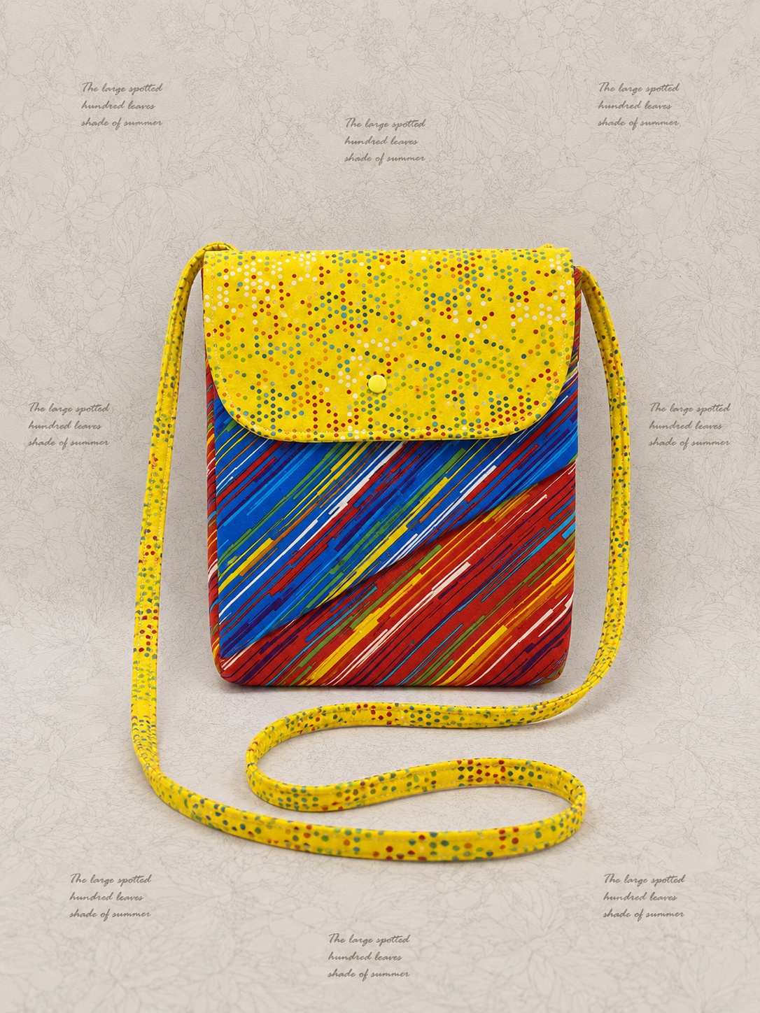 Sunshine Streaks Crossbody Bag (Large)