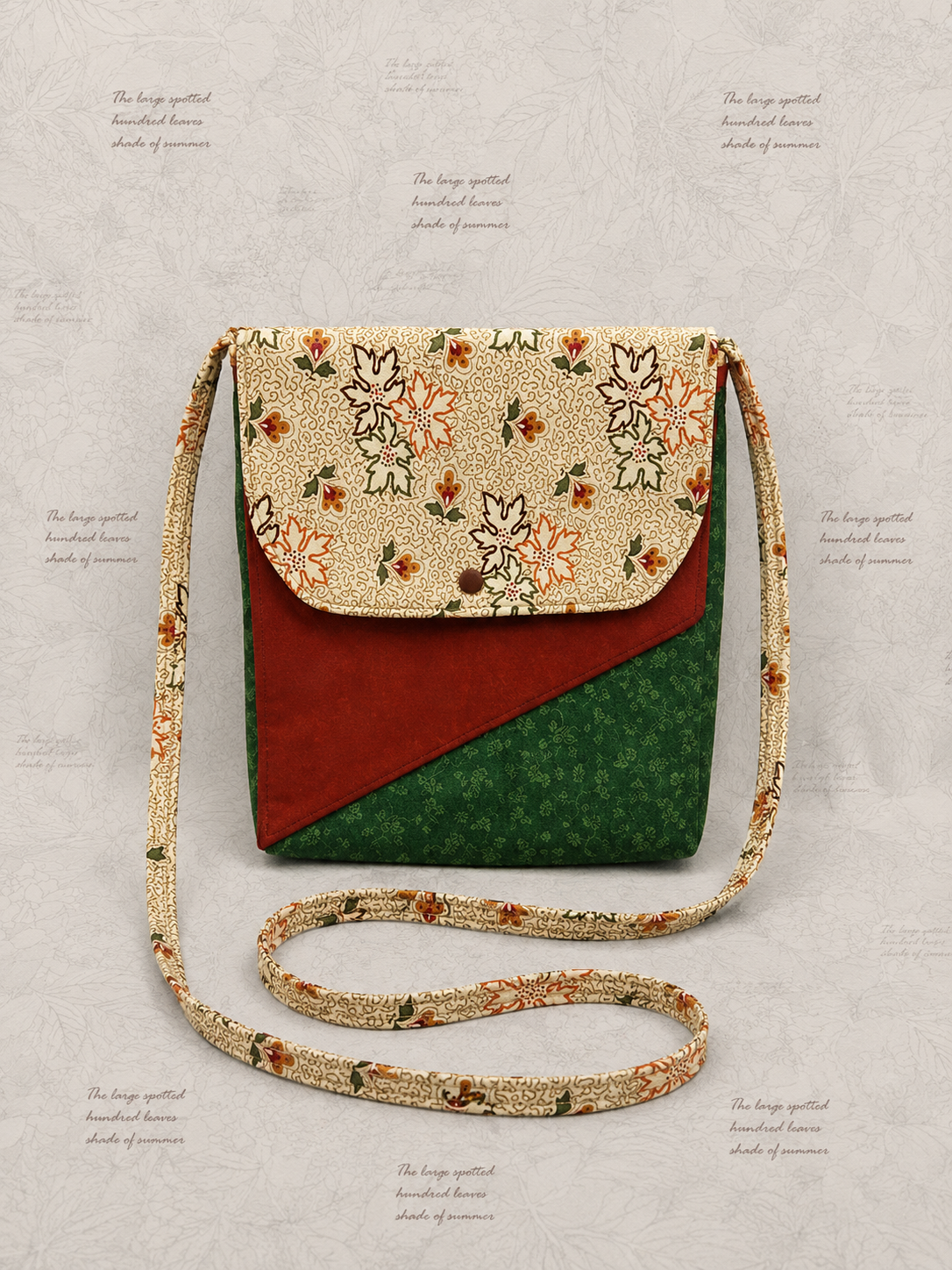 Autumn Leaves Crossbody Bag (Large)