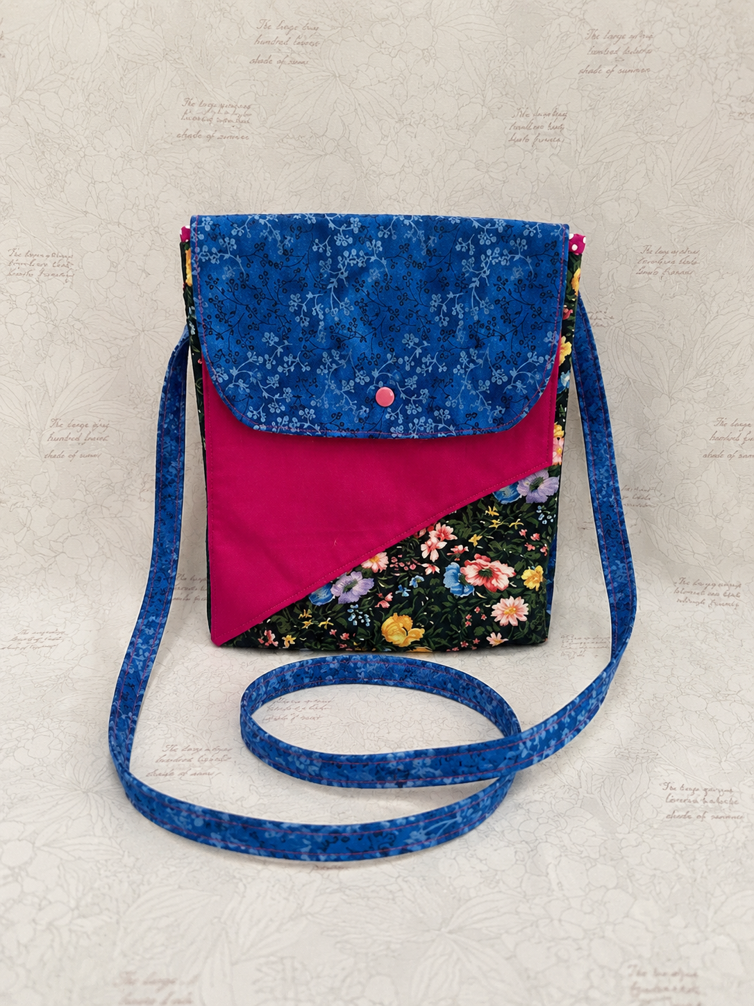 Midnight Garden Crossbody Bag (Large)