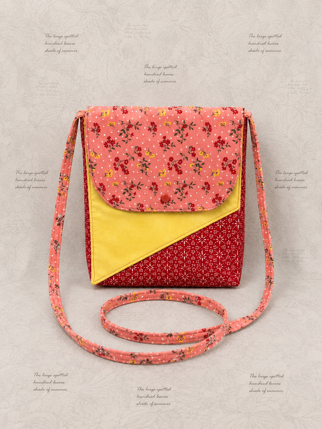 Summer Blossoms Crossbody Bag (Large)