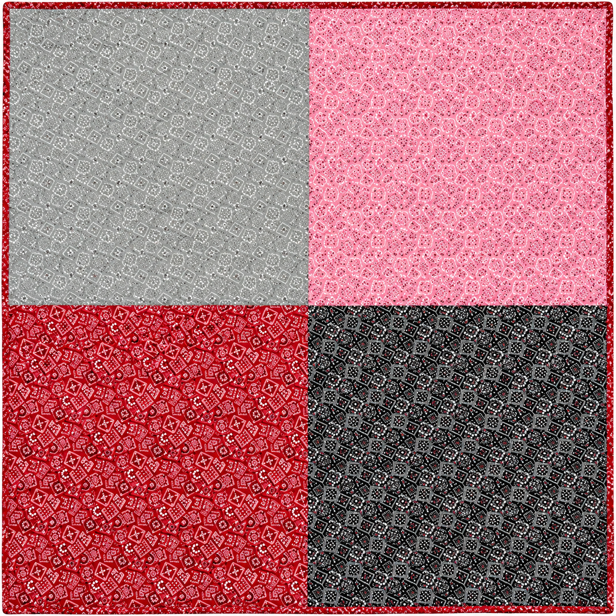 Bright Stripes Patchwork Quilt Back.png