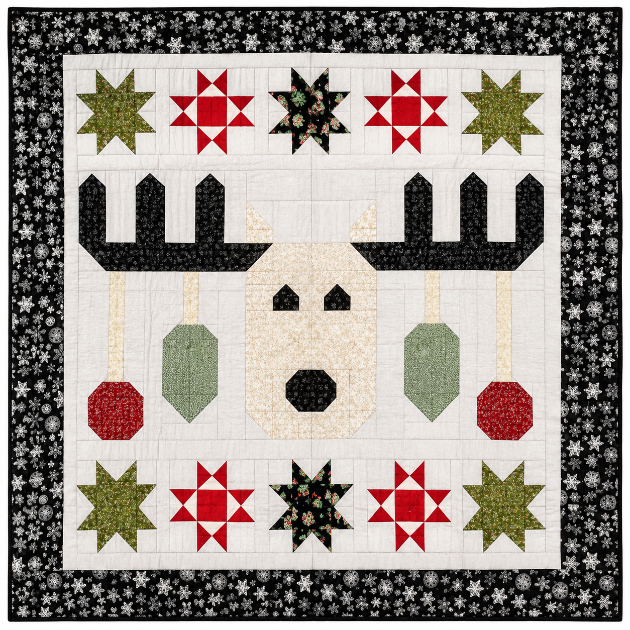 Christmas Reindeer Wishes Quilt