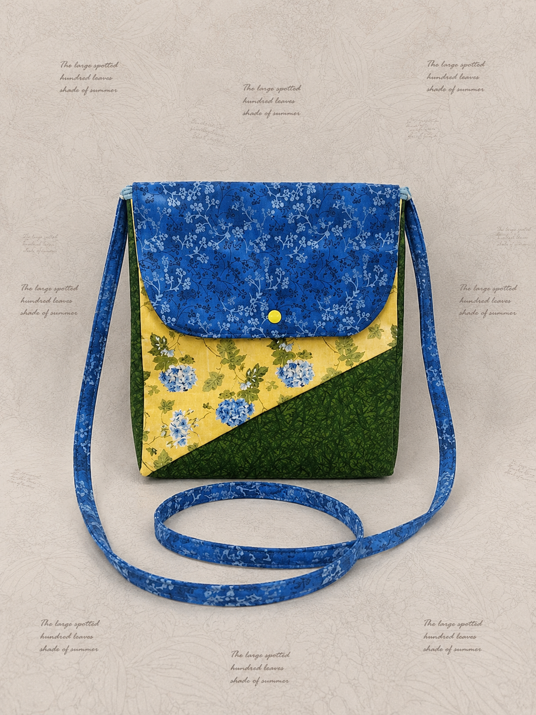 Blue Skies & Sunshine Crossbody Bag (Large)