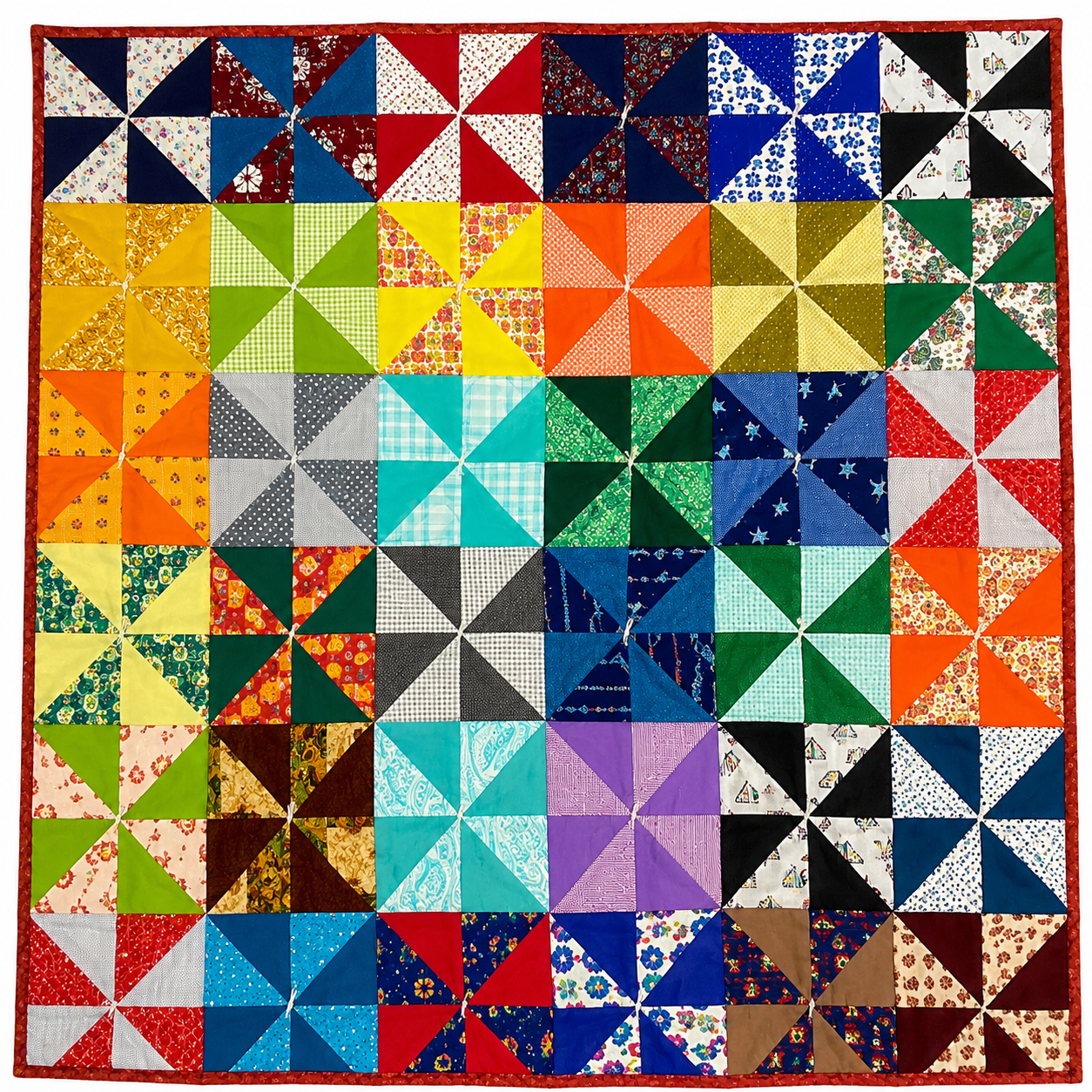 Pinwheel Parade Quilt