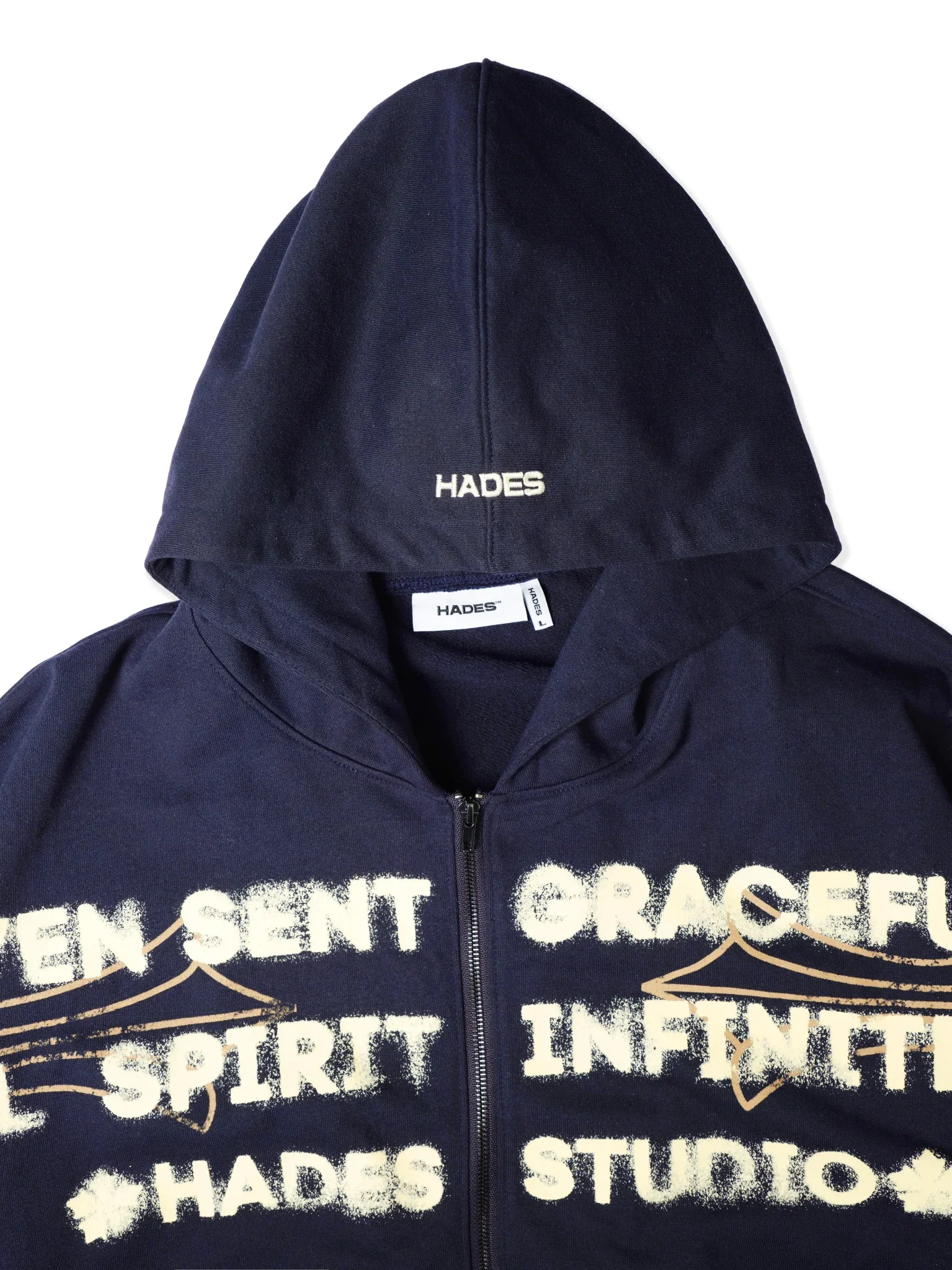 HADES HEAVENS CALL HOODIE ZIP - BLUE NAVY_2.webp