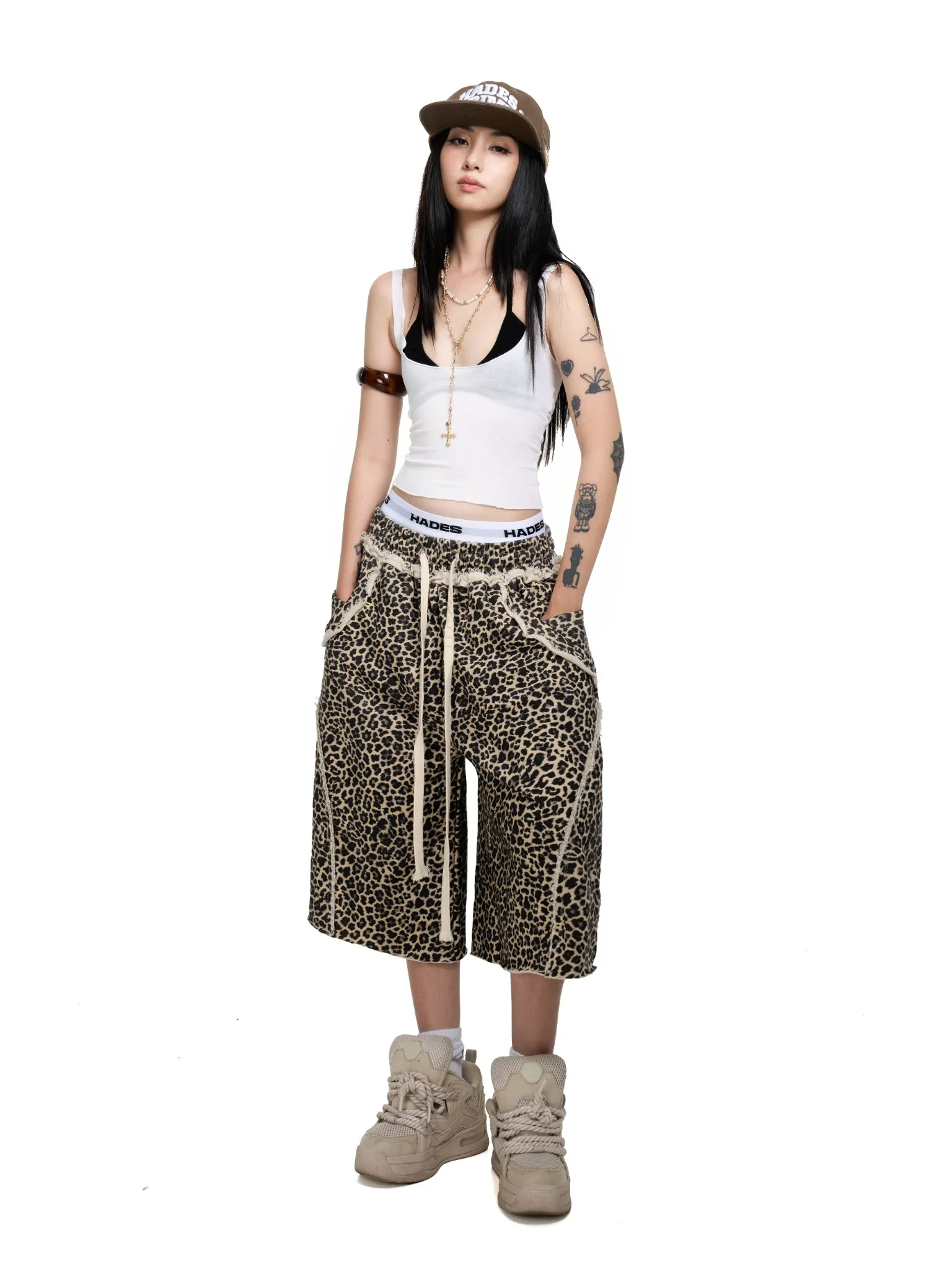 HADES RUGGED LEOPARD SHORTS