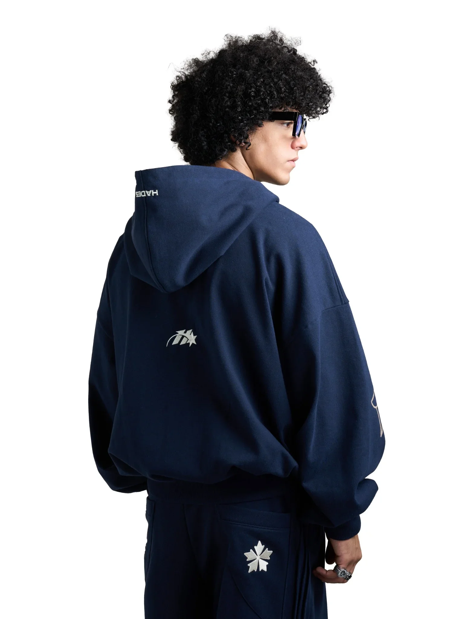 HADES HEAVENS CALL HOODIE ZIP - BLUE NAVY_M.webp