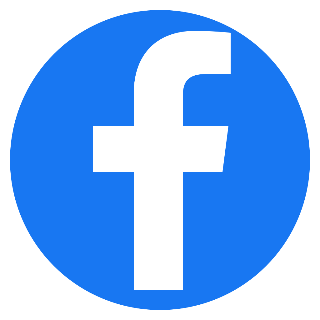 Facebook logo with a white letter 'f' on a blue circular background. Canada's premiere Tom Petty experience.