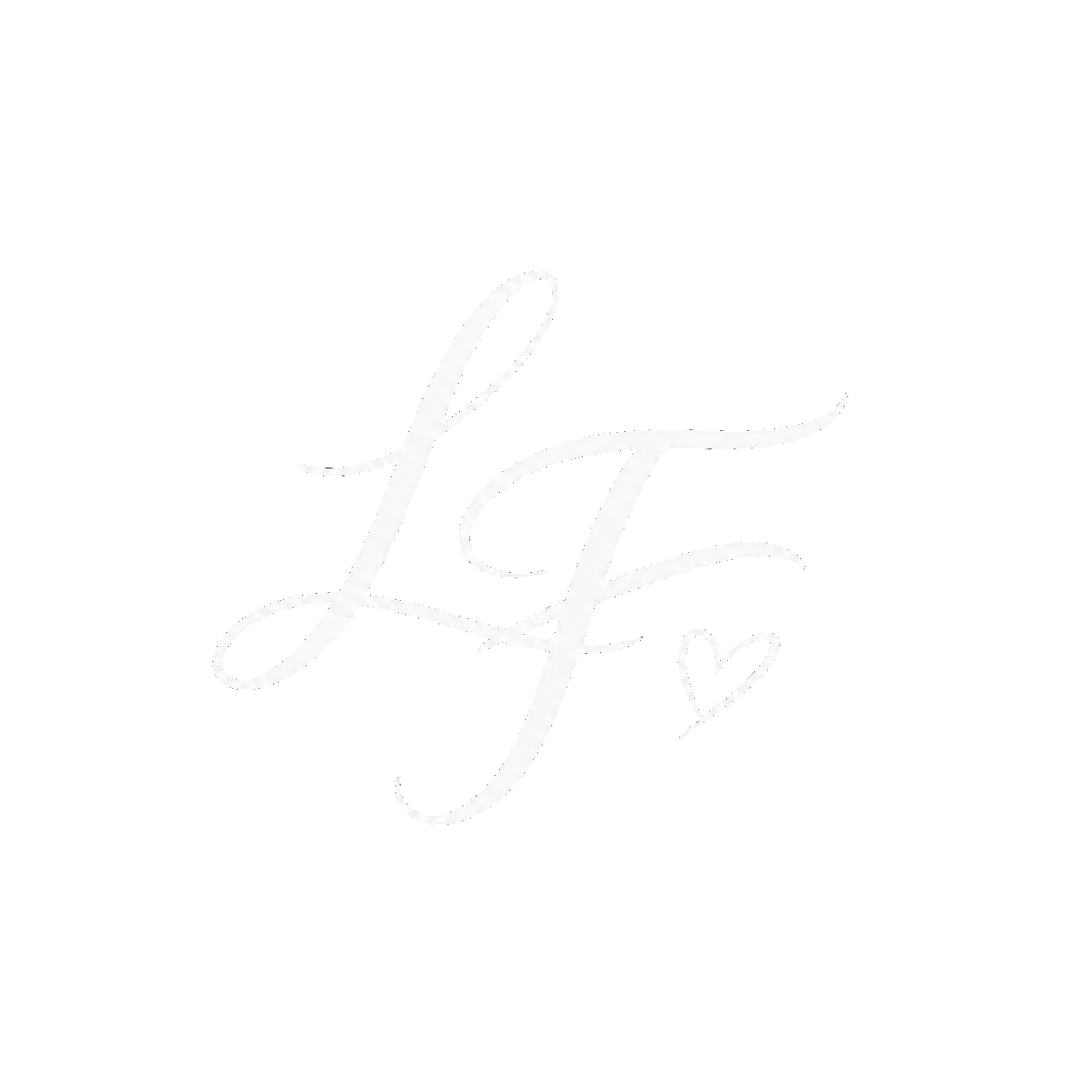 Luna Fox artist logo featuring her stylized initials.