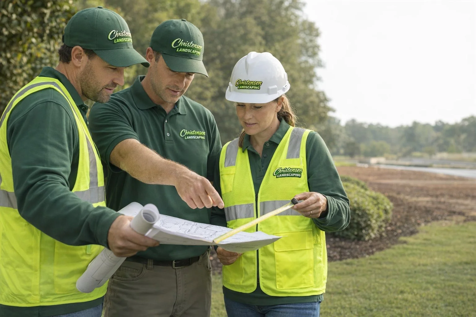 Christensen Landscaping design team