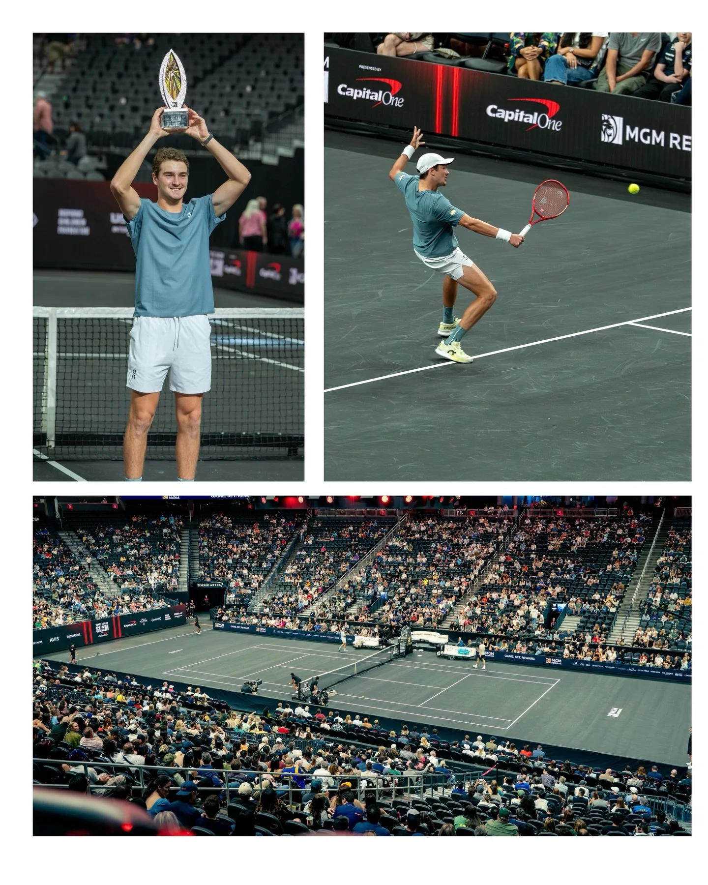 Flicks from the MGM Slam Tournament 

📸: @ksparrow_media 

#mgmslam #tennis #lasvegas #sports #photography