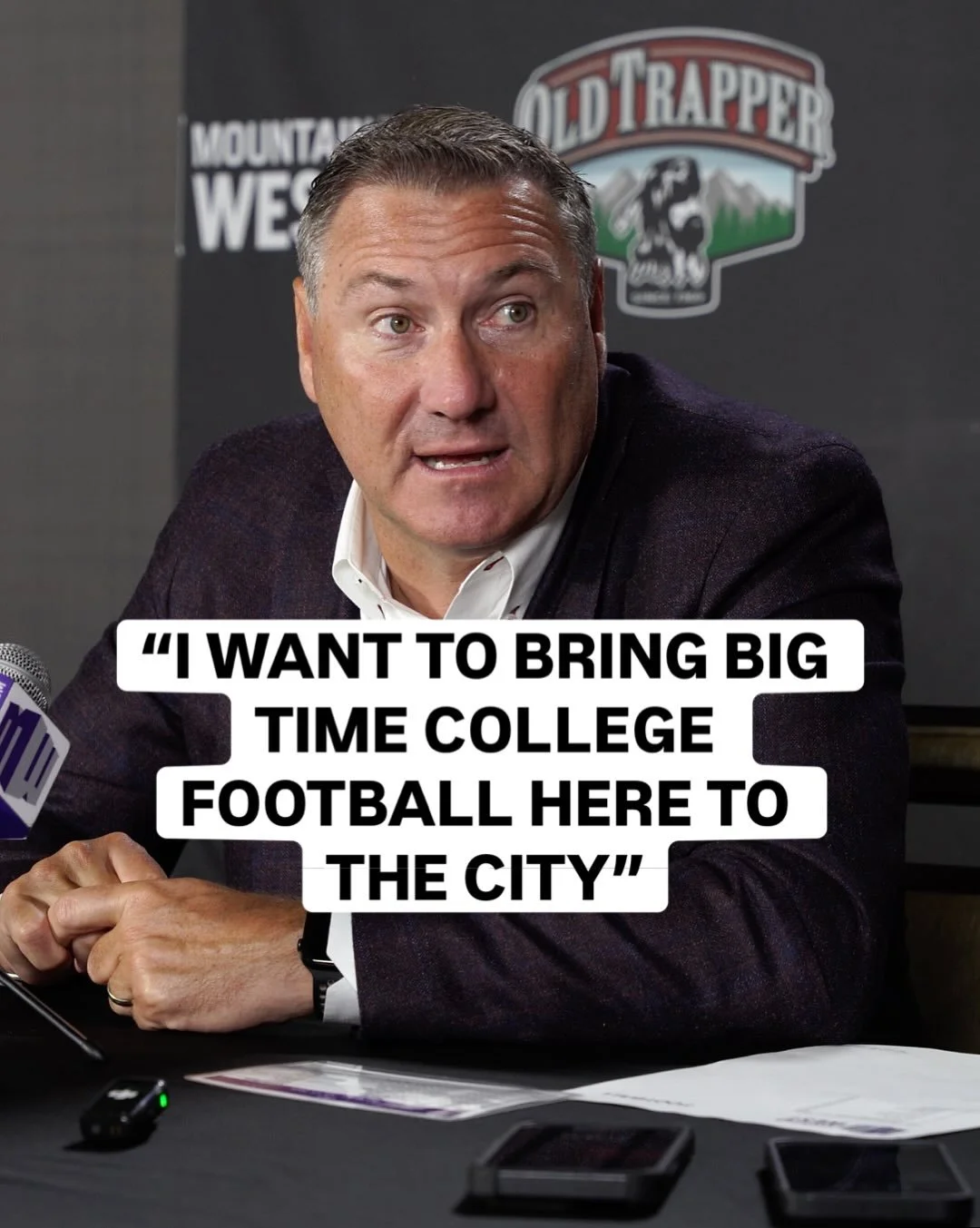 UNLV Football Head Coach Dan Mullen wants all the smoke

#cfb #unlv #unlvfootball #danmullen #mountainwest
