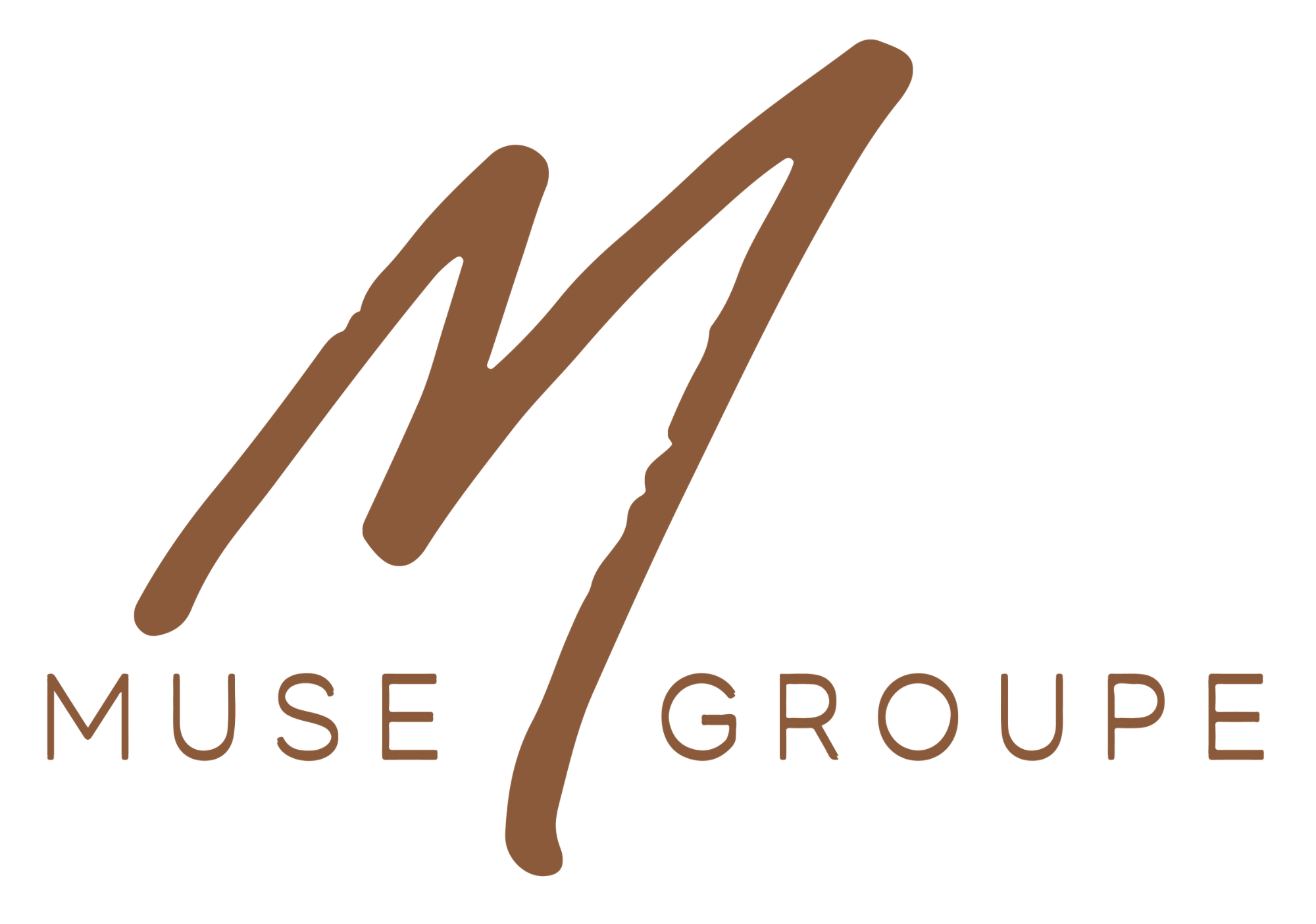 Logo for Muse Group with the company name underneath.
