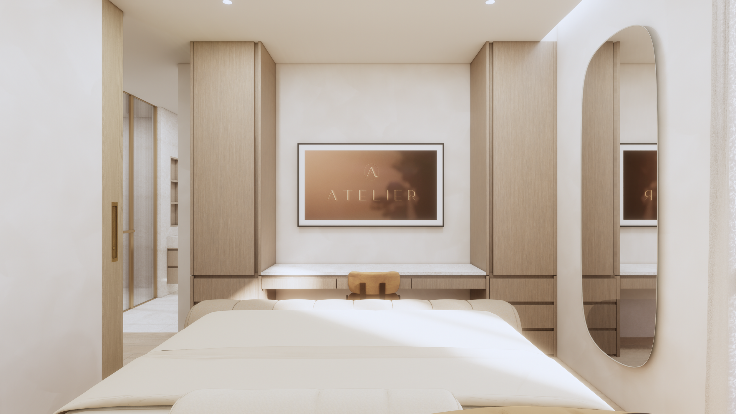 Atelier Two Bedrooms Rendering