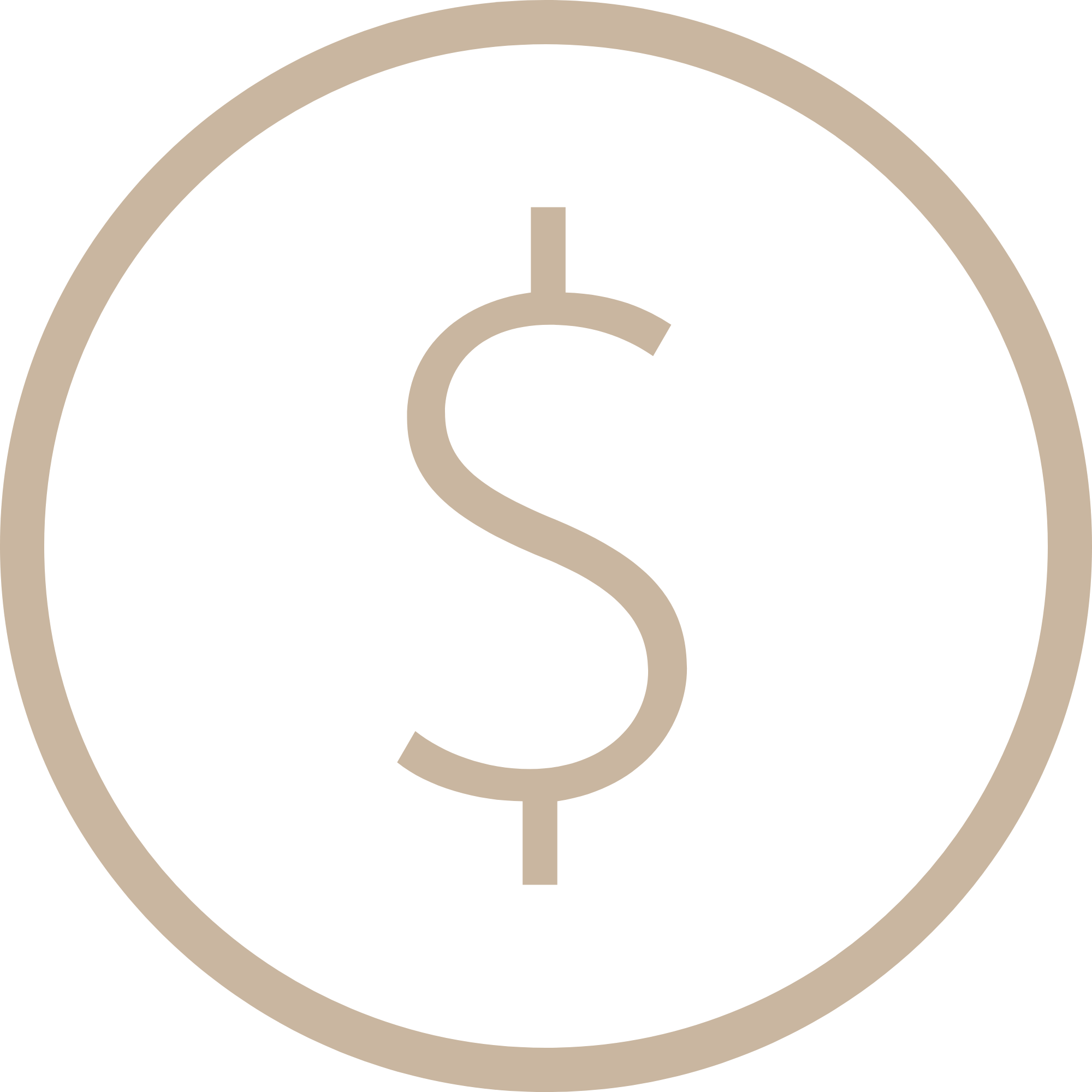 Close-up of a stylized icon of a clock, showing the time with beige and black colors.