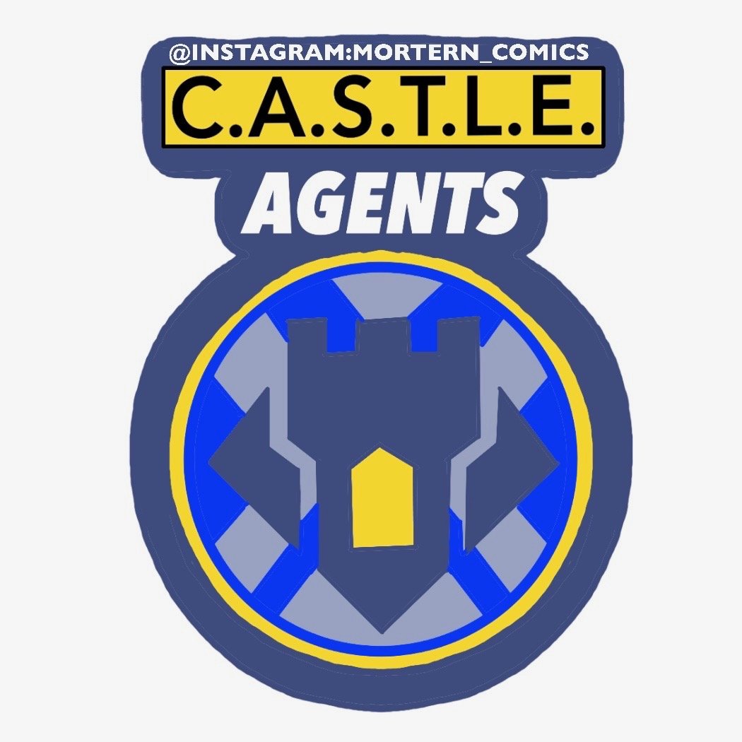 C.A.S.T.LE. AGENTS Sticker