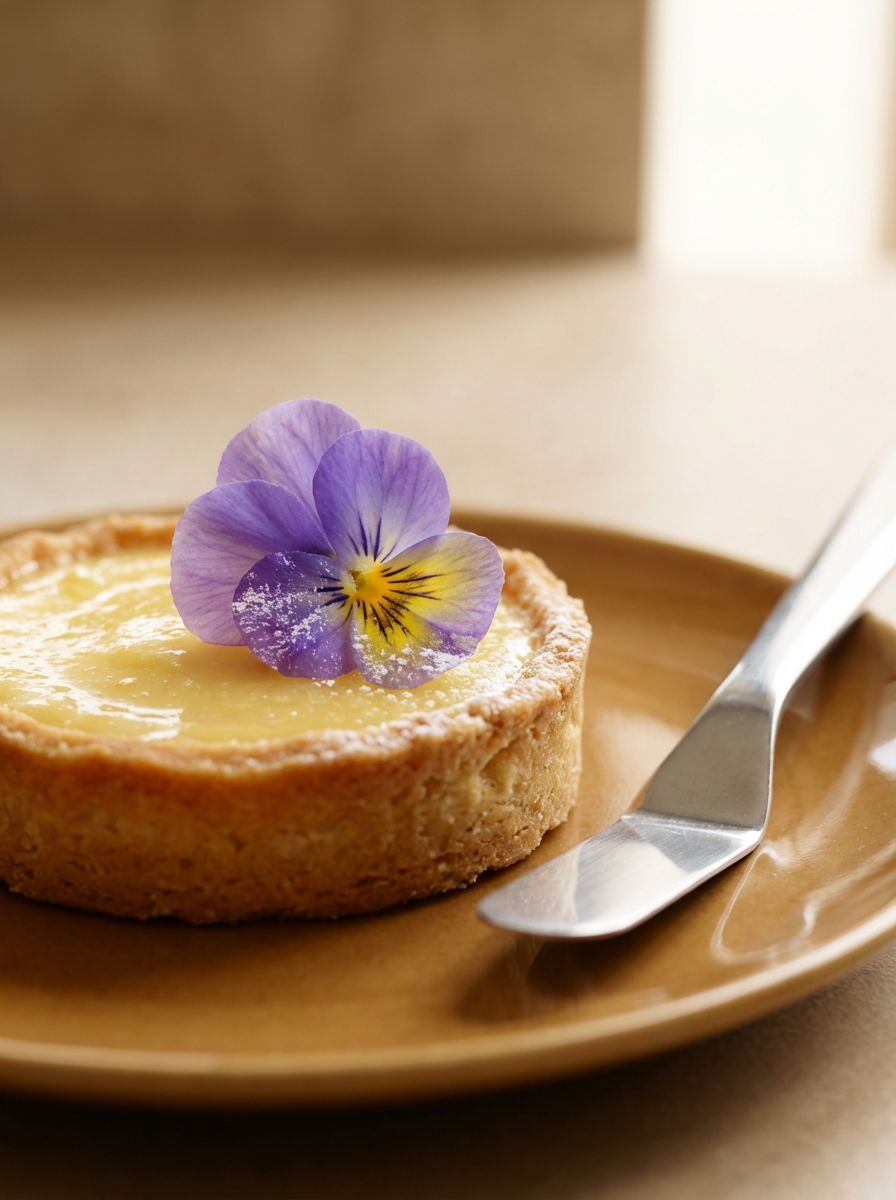 Floral Fruit Tart