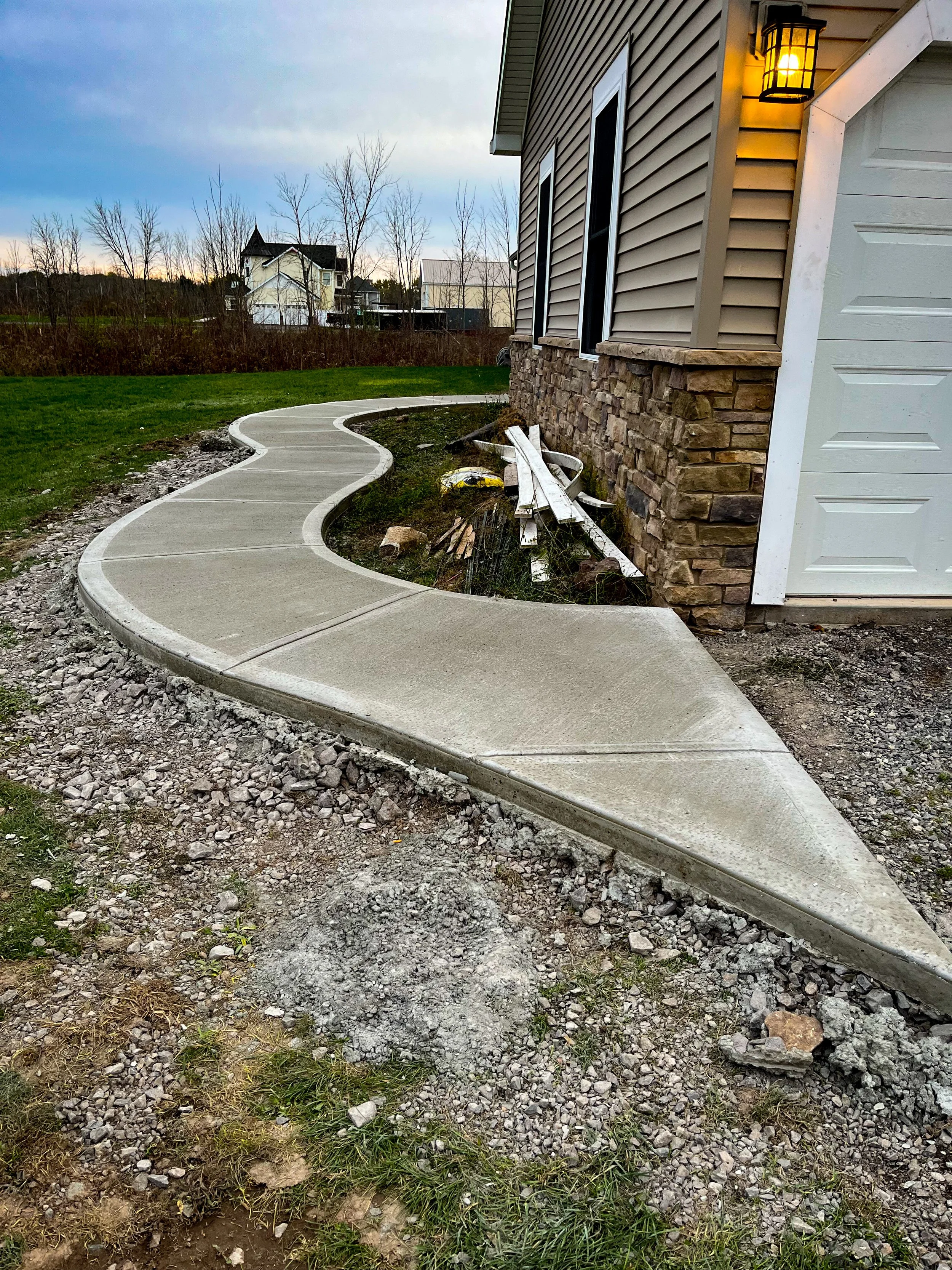 Brockport, NY Concrete Sidewalk