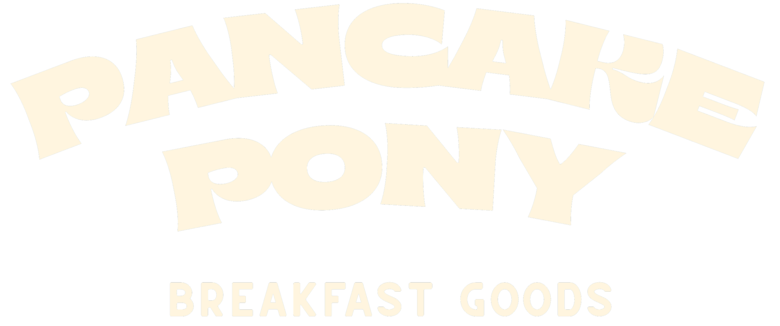 Logo for Pancake Pony Breakfast Goods